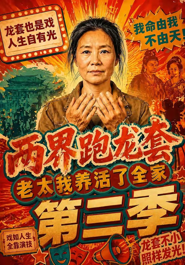 两界跑龙套，老太我养活了全家第三季    Ai漫剧