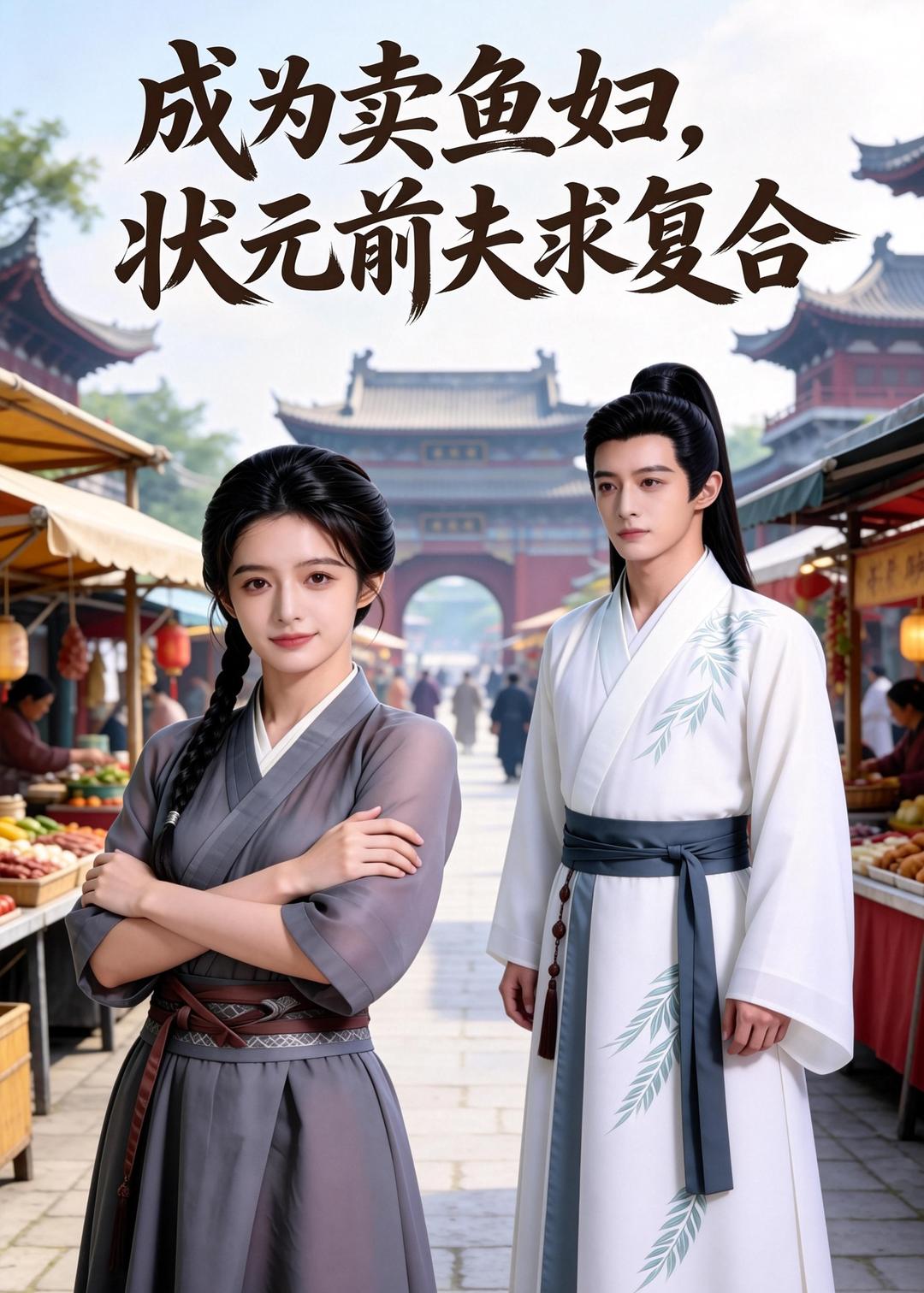 成为卖鱼妇，状元前夫求复合    Ai漫剧